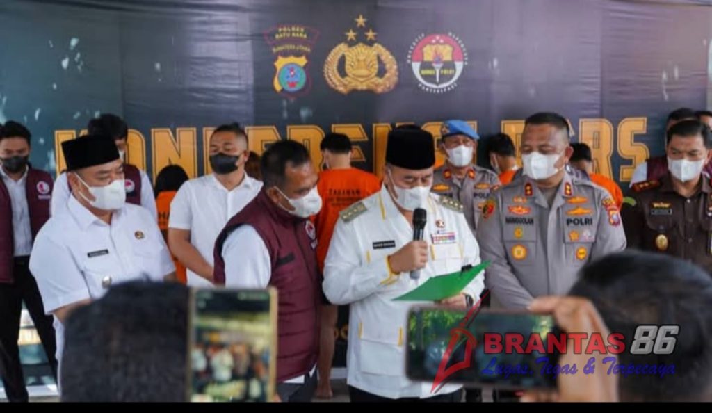 Bupati dan Kapolres Batu Bara Pimpin Pemusnahan Narkoba Senilai Ratusan Juta Rupiah